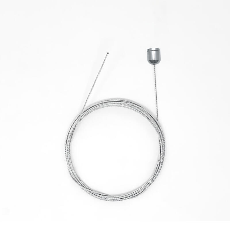 Câble Inox Galvanisé  Embout plafond - 6.5' (2m)