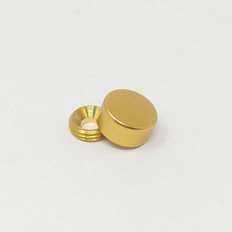 Cache-Vis Or en aluminium – ∅ 13mm (1/2″)