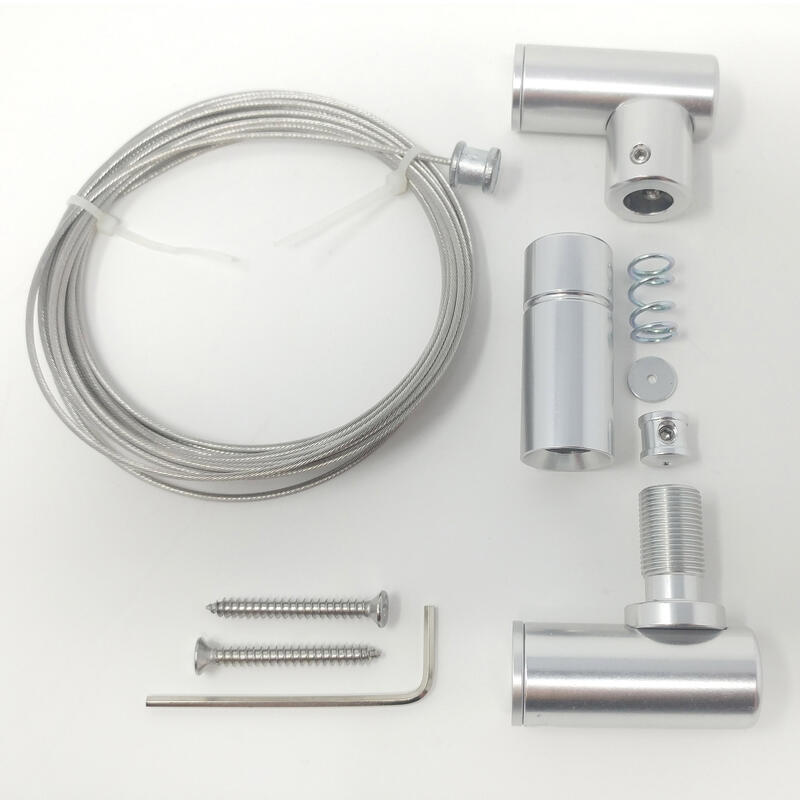 Kit câble ∅ 1.5mm mural (4m) - avec platine