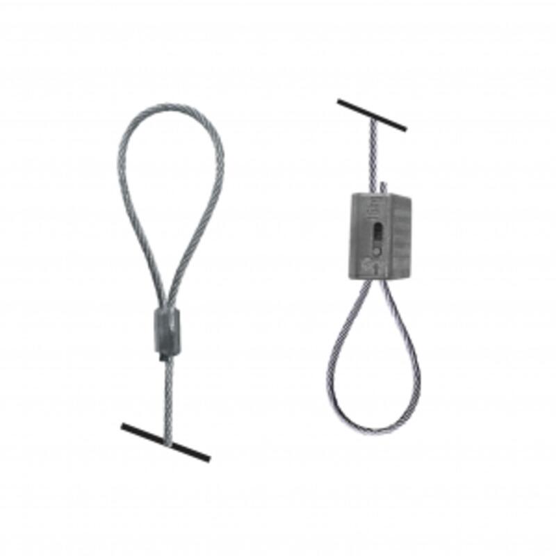 Kit de suspension 13' (4m) Boucle - Galet aujustable