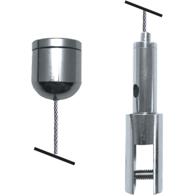 Kit de suspension 16,5' (5m) Embout plafond - Suspension 6