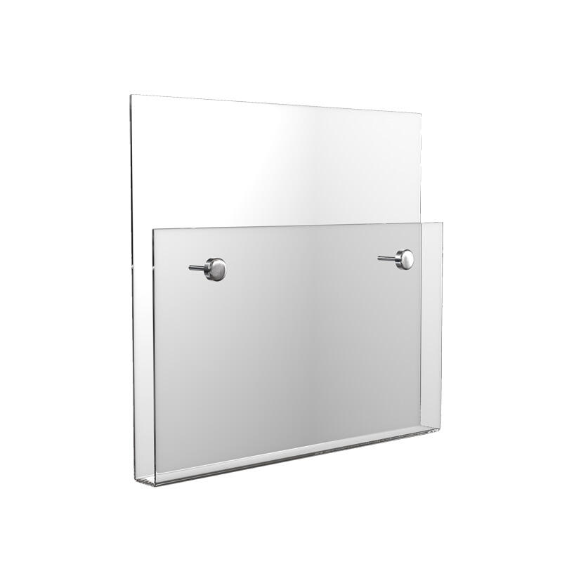 Porte-affiche (portrait) – 310mm X 300mm (12-3/16″ X 11-7/8″)