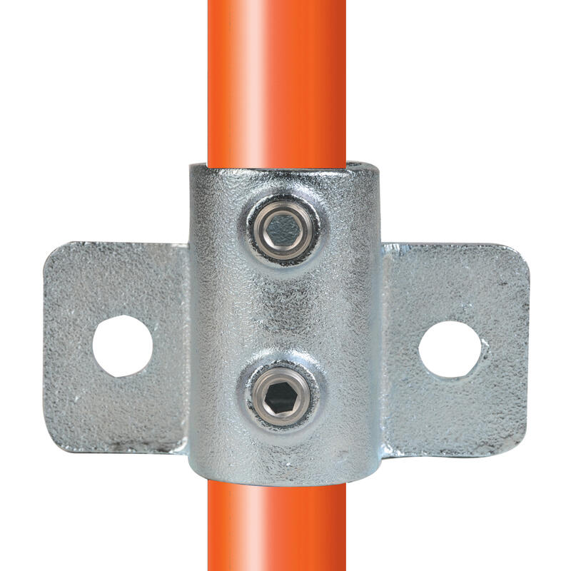 Raccord Tubulaire patte fixation murale renforcé ∅ 42,2mm (1,660″)